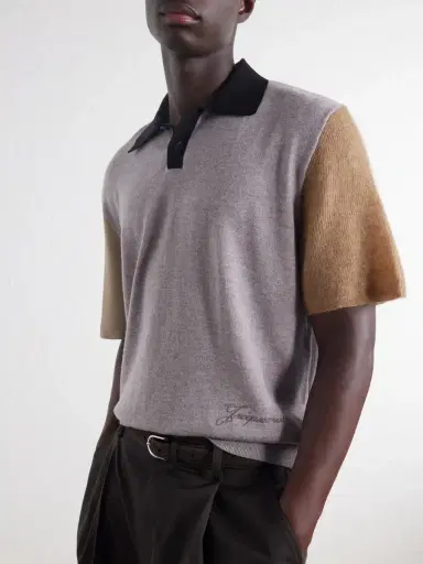 Jacquemus Merino Wool-Blend Polo Shirt - Men | Thumbnail 5 Jacquemus Merino Wool-Blend Polo Shirt - Men | Thumbnail 5