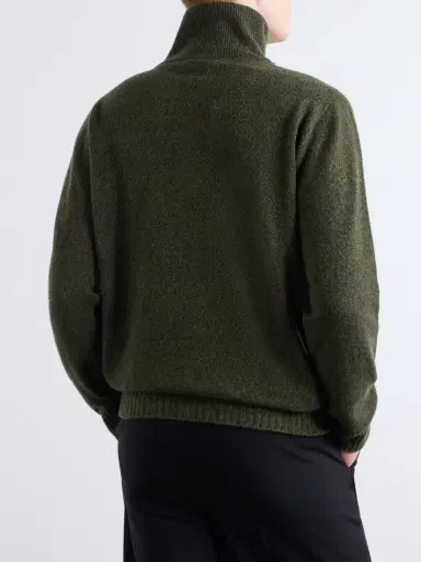 Altea Wool and Cashmere-Blend Half-Zip Sweater - Men | Thumbnail 4 Altea Wool and Cashmere-Blend Half-Zip Sweater - Men | Thumbnail 4