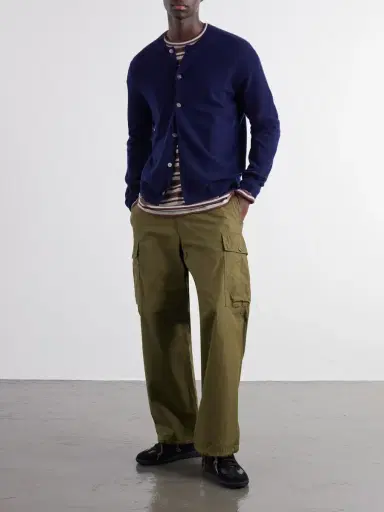 Comme des Garçons SHIRT Fully Fashioned Wool Cardigan - Men | Thumbnail 2 Comme des Garçons SHIRT Fully Fashioned Wool Cardigan - Men | Thumbnail 2