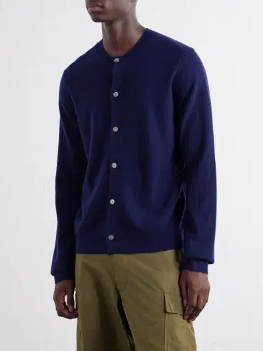 Comme des Garçons SHIRT Fully Fashioned Wool Cardigan - Men | Thumbnail 3 Comme des Garçons SHIRT Fully Fashioned Wool Cardigan - Men | Thumbnail 3