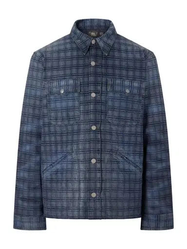 RRL Holland Checked Denim Jacket - Men | Thumbnail 1 RRL Holland Checked Denim Jacket - Men | Thumbnail 1