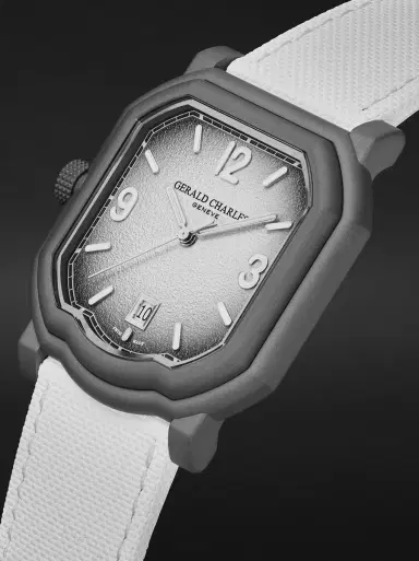 Gerald Charles Maestro GC Sport Tennis Limited Edition Automatic Darkblast® Titanium Watch, Ref. GC2.0-TX-TNDB-04GR-RSVC_DLE - Men | Thumbnail 4 Gerald Charles Maestro GC Sport Tennis Limited Edition Automatic Darkblast® Titanium Watch, Ref. GC2.0-TX-TNDB-04GR-RSVC_DLE - Men | Thumbnail 4