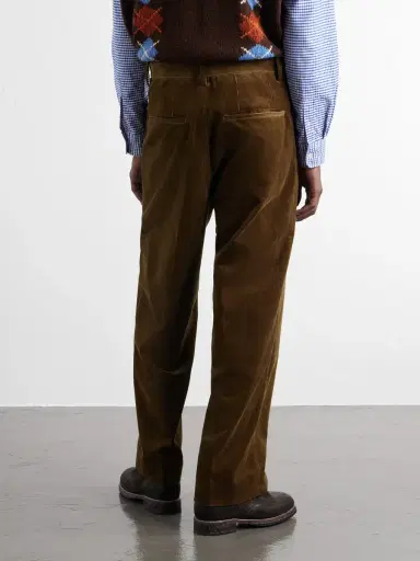 Visvim Broader Straight-Leg Cotton-Corduroy Trousers - Men | Thumbnail 4 Visvim Broader Straight-Leg Cotton-Corduroy Trousers - Men | Thumbnail 4