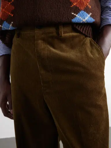 Visvim Broader Straight-Leg Cotton-Corduroy Trousers - Men | Thumbnail 5 Visvim Broader Straight-Leg Cotton-Corduroy Trousers - Men | Thumbnail 5