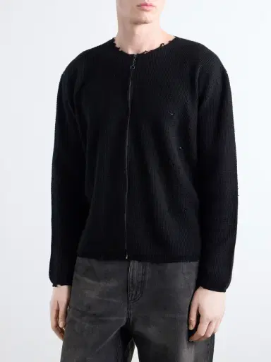 Second/Layer Friends Waffle-Knit Wool and Cashmere-Blend Zip-Up Sweater - Men | Thumbnail 3 Second/Layer Friends Waffle-Knit Wool and Cashmere-Blend Zip-Up Sweater - Men | Thumbnail 3