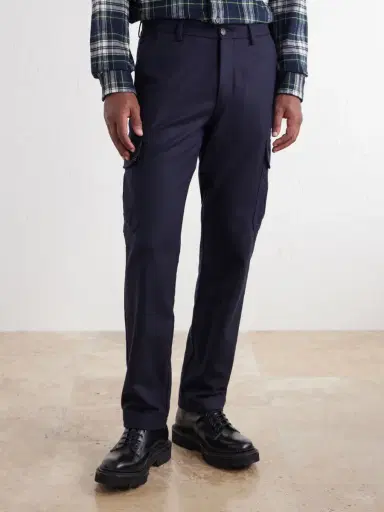 MR P. Straight-Leg Wool-Flannel Cargo Trousers - Men | Thumbnail 3 MR P. Straight-Leg Wool-Flannel Cargo Trousers - Men | Thumbnail 3