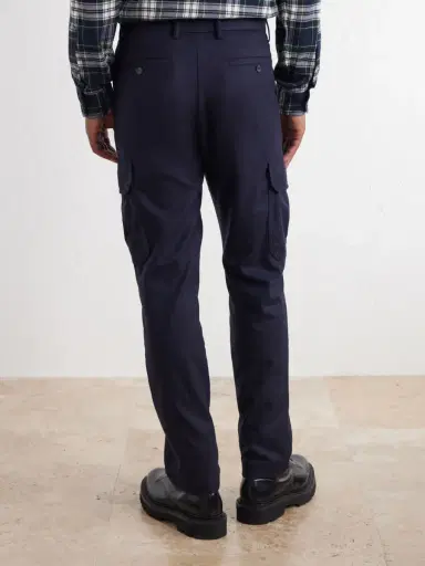 MR P. Straight-Leg Wool-Flannel Cargo Trousers - Men | Thumbnail 4 MR P. Straight-Leg Wool-Flannel Cargo Trousers - Men | Thumbnail 4