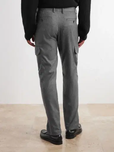 MR P. Straight-Leg Wool-Flannel Cargo Trousers - Men | Thumbnail 4 MR P. Straight-Leg Wool-Flannel Cargo Trousers - Men | Thumbnail 4