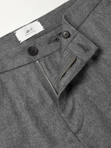MR P. Straight-Leg Wool-Flannel Cargo Trousers - Men | Thumbnail 6 MR P. Straight-Leg Wool-Flannel Cargo Trousers - Men | Thumbnail 6