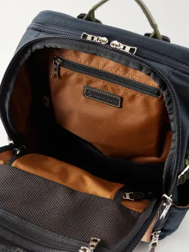 Master-Piece Grave Suede-Trimmed Canvas Backpack - Men | Thumbnail 6 Master-Piece Grave Suede-Trimmed Canvas Backpack - Men | Thumbnail 6