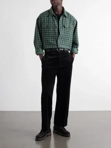 Visvim Broader Straight-Leg Cotton-Corduroy Trousers - Men | Thumbnail 2 Visvim Broader Straight-Leg Cotton-Corduroy Trousers - Men | Thumbnail 2