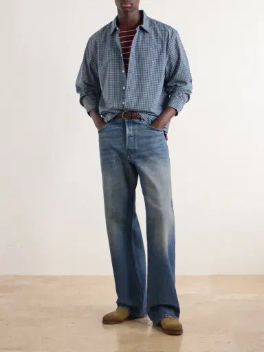 Aimé Leon Dore Checked Poplin Shirt - Men | Thumbnail 2 Aimé Leon Dore Checked Poplin Shirt - Men | Thumbnail 2