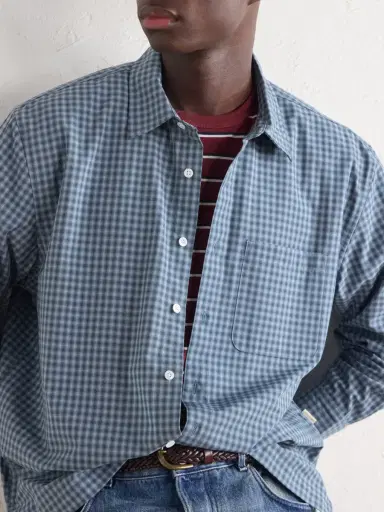 Aimé Leon Dore Checked Poplin Shirt - Men | Thumbnail 5 Aimé Leon Dore Checked Poplin Shirt - Men | Thumbnail 5