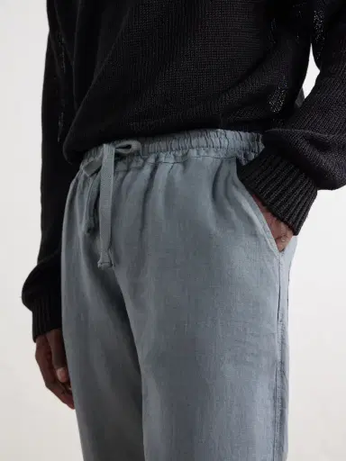FEDELI Straight-Leg Linen Drawstring Trousers - Men | Thumbnail 5 FEDELI Straight-Leg Linen Drawstring Trousers - Men | Thumbnail 5