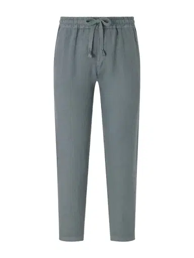 FEDELI Straight-Leg Linen Drawstring Trousers - Men | Thumbnail 1 FEDELI Straight-Leg Linen Drawstring Trousers - Men | Thumbnail 1