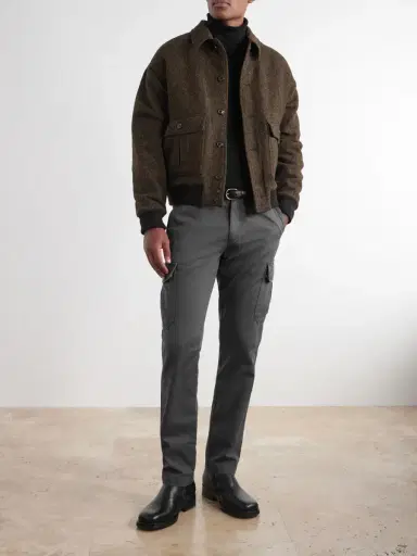 MR P. Samuel Slim-Fit Straight-Leg Organic Cotton-Twill Cargo Trousers - Men | Thumbnail 2 MR P. Samuel Slim-Fit Straight-Leg Organic Cotton-Twill Cargo Trousers - Men | Thumbnail 2
