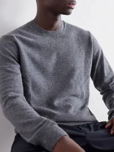 Comme des Garçons SHIRT Ribbed Wool Sweater - Men | Thumbnail 5 Comme des Garçons SHIRT Ribbed Wool Sweater - Men | Thumbnail 5