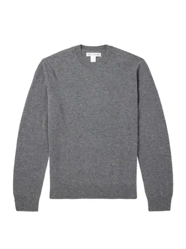 Comme des Garçons SHIRT Ribbed Wool Sweater - Men | Thumbnail 1 Comme des Garçons SHIRT Ribbed Wool Sweater - Men | Thumbnail 1