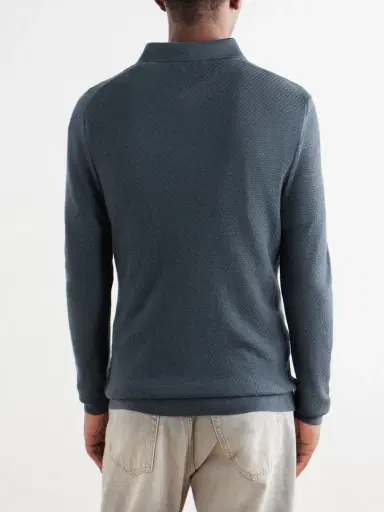 MR P. Cashmere and Silk-Blend Polo Sweater - Men | Thumbnail 4 MR P. Cashmere and Silk-Blend Polo Sweater - Men | Thumbnail 4