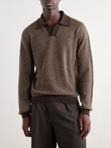 Frescobol Carioca Orlando Merino Wool Polo Shirt - Men | Thumbnail 3 Frescobol Carioca Orlando Merino Wool Polo Shirt - Men | Thumbnail 3