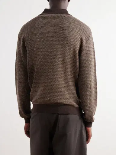 Frescobol Carioca Orlando Merino Wool Polo Shirt - Men | Thumbnail 4 Frescobol Carioca Orlando Merino Wool Polo Shirt - Men | Thumbnail 4