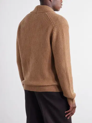 MR P. Ribbed Wool and Cashmere-Blend Cardigan - Men | Thumbnail 4 MR P. Ribbed Wool and Cashmere-Blend Cardigan - Men | Thumbnail 4