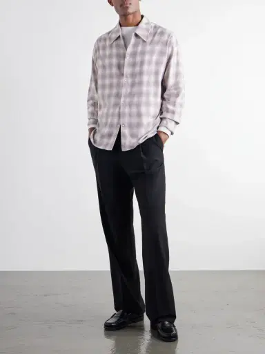 Second/Layer Checked Cotton-Flannel Shirt - Men | Thumbnail 2 Second/Layer Checked Cotton-Flannel Shirt - Men | Thumbnail 2