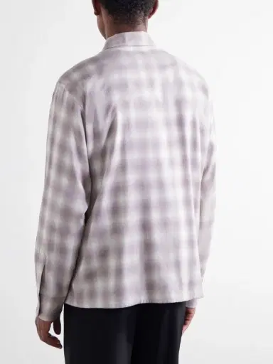 Second/Layer Checked Cotton-Flannel Shirt - Men | Thumbnail 4 Second/Layer Checked Cotton-Flannel Shirt - Men | Thumbnail 4