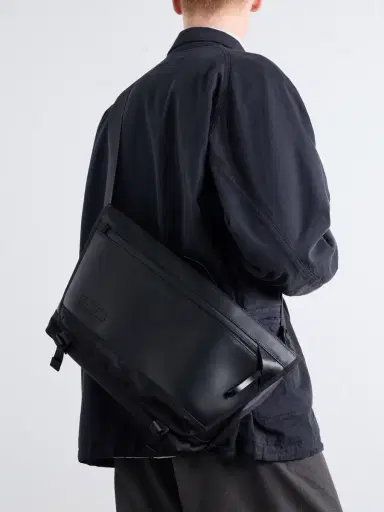 Master-Piece Leather-Trimmed CORDURA® Canvas Messenger Bag - Men | Thumbnail 3 Master-Piece Leather-Trimmed CORDURA® Canvas Messenger Bag - Men | Thumbnail 3