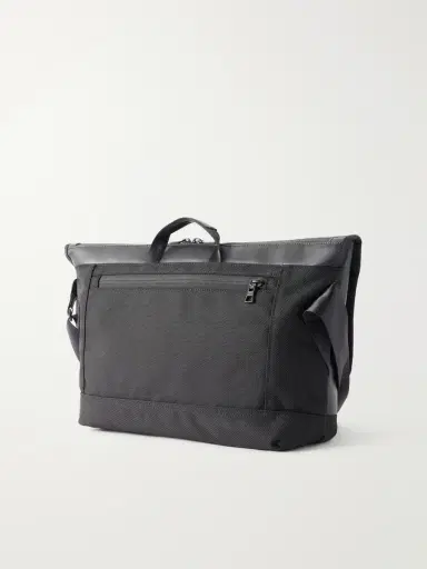 Master-Piece Leather-Trimmed CORDURA® Canvas Messenger Bag - Men | Thumbnail 4 Master-Piece Leather-Trimmed CORDURA® Canvas Messenger Bag - Men | Thumbnail 4