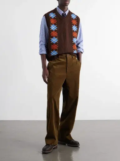 Visvim Diamante Wool and Cashmere-Blend Vest - Men | Thumbnail 2 Visvim Diamante Wool and Cashmere-Blend Vest - Men | Thumbnail 2