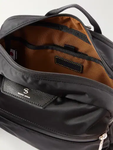 Master-Piece Proress Leather-Trimmed Twill Messenger Bag - Men | Thumbnail 6 Master-Piece Proress Leather-Trimmed Twill Messenger Bag - Men | Thumbnail 6
