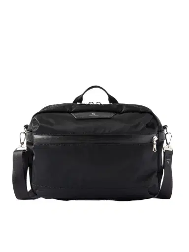 Master-Piece Proress Leather-Trimmed Twill Messenger Bag - Men | Thumbnail 1 Master-Piece Proress Leather-Trimmed Twill Messenger Bag - Men | Thumbnail 1