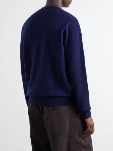 Comme des Garçons SHIRT Ribbed Wool Sweater - Men | Thumbnail 4 Comme des Garçons SHIRT Ribbed Wool Sweater - Men | Thumbnail 4