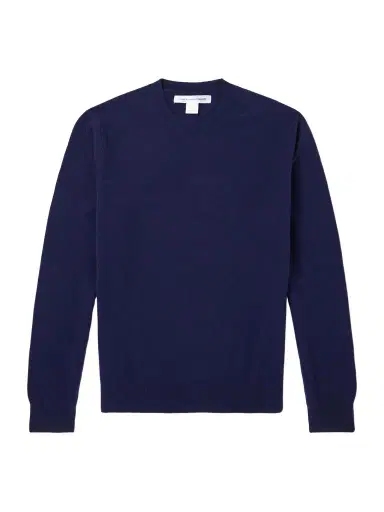 Comme des Garçons SHIRT Ribbed Wool Sweater - Men | Thumbnail 1 Comme des Garçons SHIRT Ribbed Wool Sweater - Men | Thumbnail 1