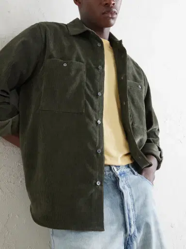 MR P. Cotton and Cashmere-Blend Corduroy Shirt - Men | Thumbnail 5 MR P. Cotton and Cashmere-Blend Corduroy Shirt - Men | Thumbnail 5