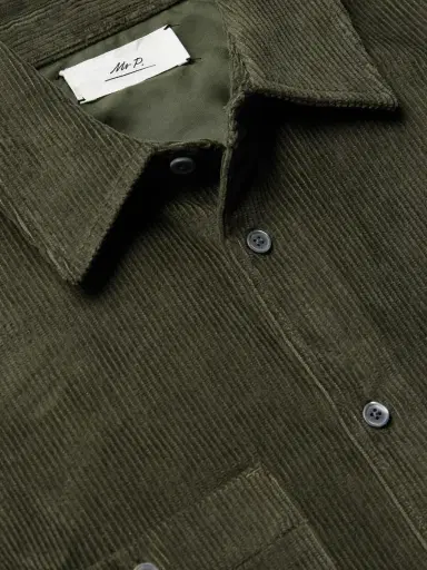 MR P. Cotton and Cashmere-Blend Corduroy Shirt - Men | Thumbnail 6 MR P. Cotton and Cashmere-Blend Corduroy Shirt - Men | Thumbnail 6