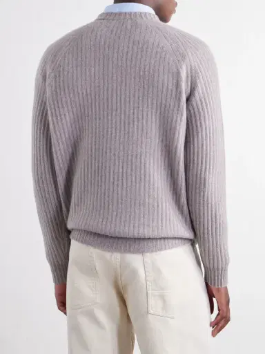 MR P. Ribbed Cashmere Sweater - Men | Thumbnail 4 MR P. Ribbed Cashmere Sweater - Men | Thumbnail 4