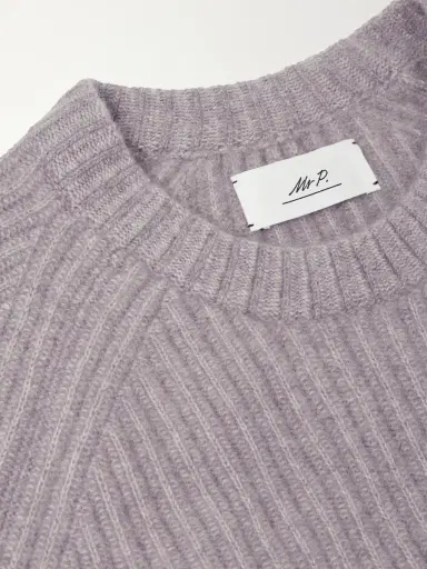 MR P. Ribbed Cashmere Sweater - Men | Thumbnail 6 MR P. Ribbed Cashmere Sweater - Men | Thumbnail 6