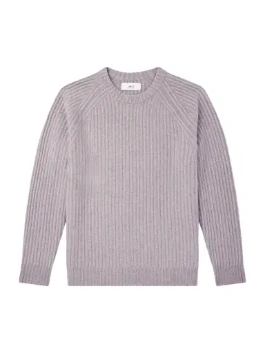 MR P. Ribbed Cashmere Sweater - Men | Thumbnail 1 MR P. Ribbed Cashmere Sweater - Men | Thumbnail 1