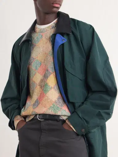 Aimé Leon Dore Checked Cotton Sweater - Men | Thumbnail 5 Aimé Leon Dore Checked Cotton Sweater - Men | Thumbnail 5