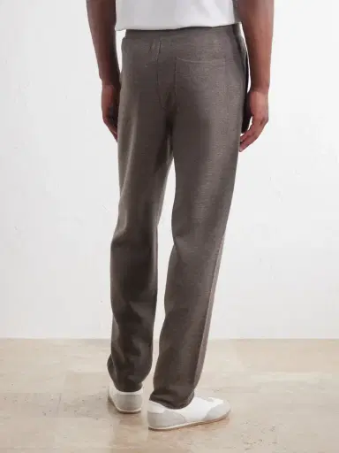 Thom Sweeney Straight-Leg Wool Sweatpants - Men | Thumbnail 4 Thom Sweeney Straight-Leg Wool Sweatpants - Men | Thumbnail 4