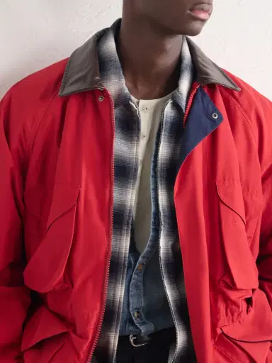 Aimé Leon Dore Leather-Trimmed Cotton-Blend Jacket - Men | Thumbnail 5 Aimé Leon Dore Leather-Trimmed Cotton-Blend Jacket - Men | Thumbnail 5