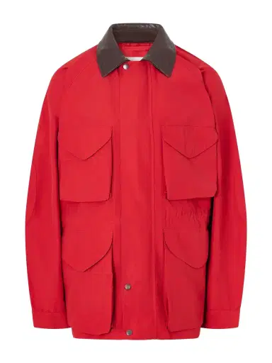 Aimé Leon Dore Leather-Trimmed Cotton-Blend Jacket - Men | Thumbnail 1 Aimé Leon Dore Leather-Trimmed Cotton-Blend Jacket - Men | Thumbnail 1