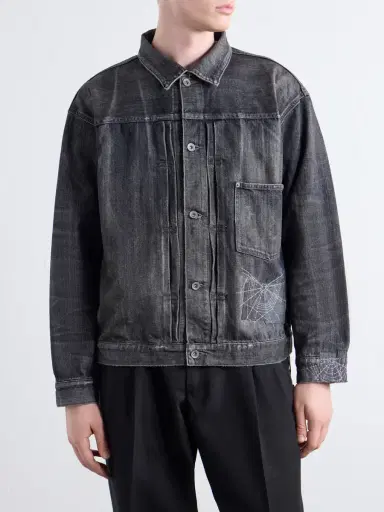 Neighborhood Savage Embroidered Denim Jacket - Men | Thumbnail 3 Neighborhood Savage Embroidered Denim Jacket - Men | Thumbnail 3