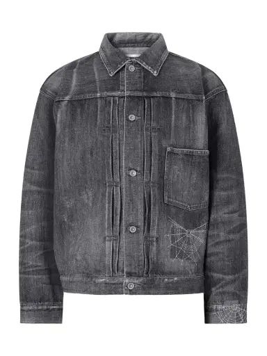 Neighborhood Savage Embroidered Denim Jacket - Men | Thumbnail 1 Neighborhood Savage Embroidered Denim Jacket - Men | Thumbnail 1