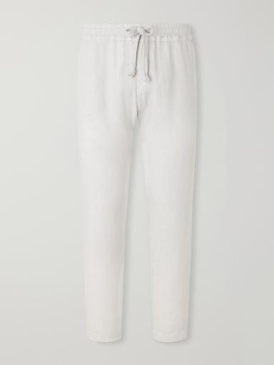 FEDELI Straight-Leg Linen Drawstring Trousers - Men | Thumbnail 1 FEDELI Straight-Leg Linen Drawstring Trousers - Men | Thumbnail 1