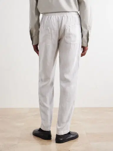 FEDELI Straight-Leg Linen Drawstring Trousers - Men | Thumbnail 4 FEDELI Straight-Leg Linen Drawstring Trousers - Men | Thumbnail 4