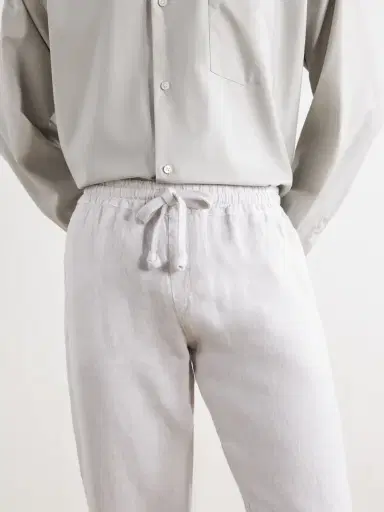 FEDELI Straight-Leg Linen Drawstring Trousers - Men | Thumbnail 5 FEDELI Straight-Leg Linen Drawstring Trousers - Men | Thumbnail 5