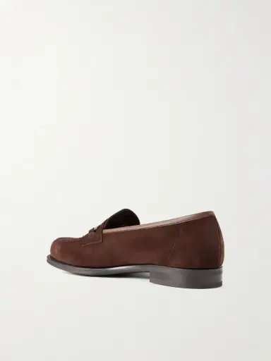 Edward Green Putney Horsebit-Embellished Suede Loafers - Men | Thumbnail 4 Edward Green Putney Horsebit-Embellished Suede Loafers - Men | Thumbnail 4